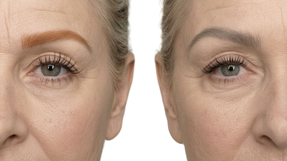 dense microblading needing correction Dallas Texas