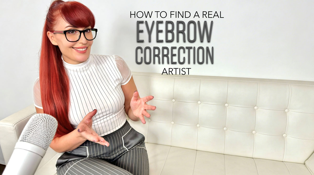 How to Find a Real Eyebrow Correction Artist After a Microblading