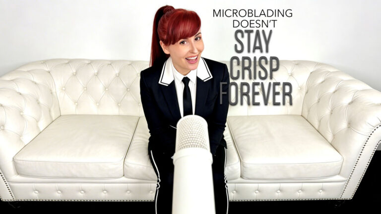 microblading diffusion in skin