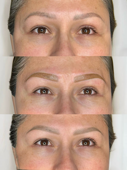 The Brows Were Still There—Just Softer